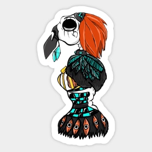 The Crow Mage Sticker